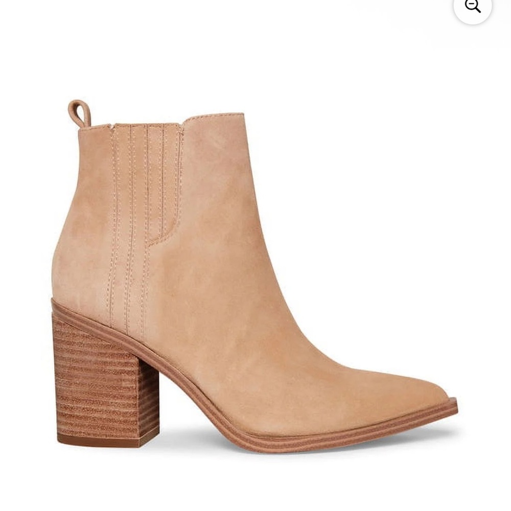 Steve Madden Chandler tan suede bootie size 8.5